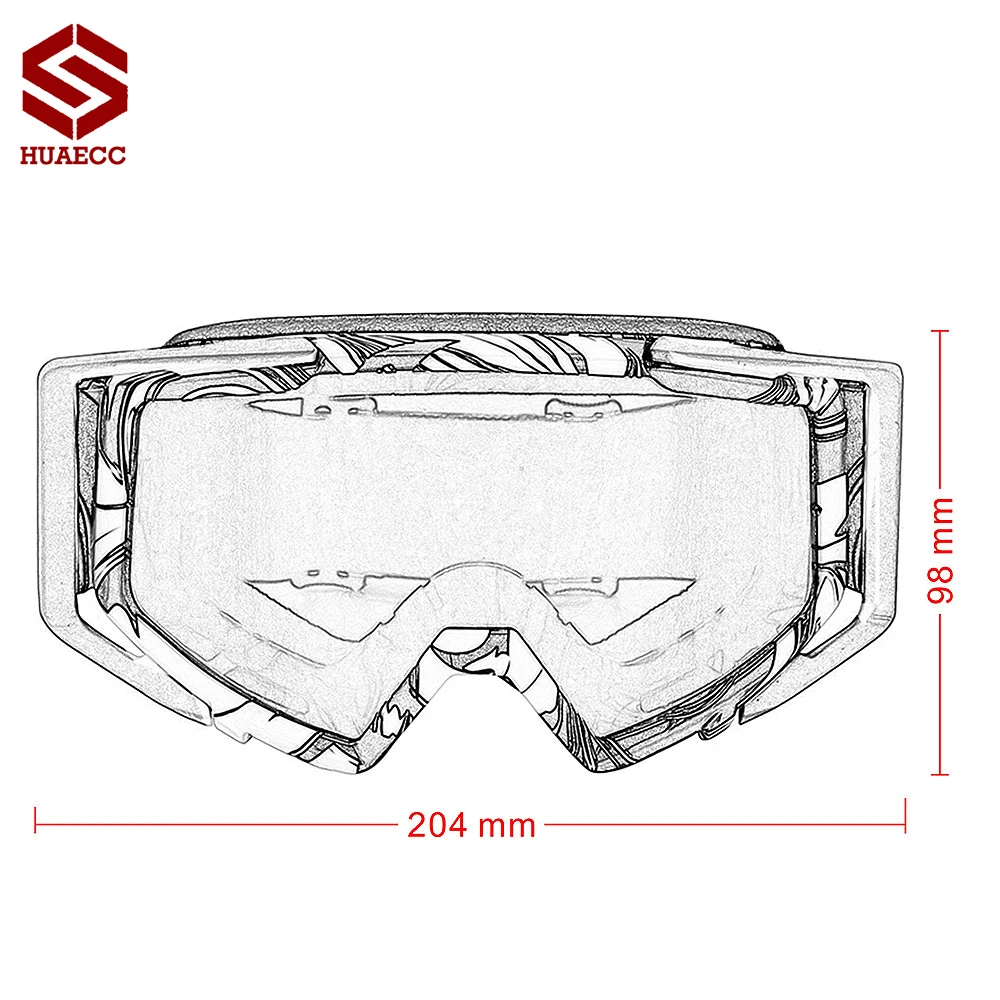 

Motocross Helmet Goggles Off Road Pit Dirt Bike ATV Motorcycle Moto Adult helmet Glasses Gafas Cycling Riding Goggle