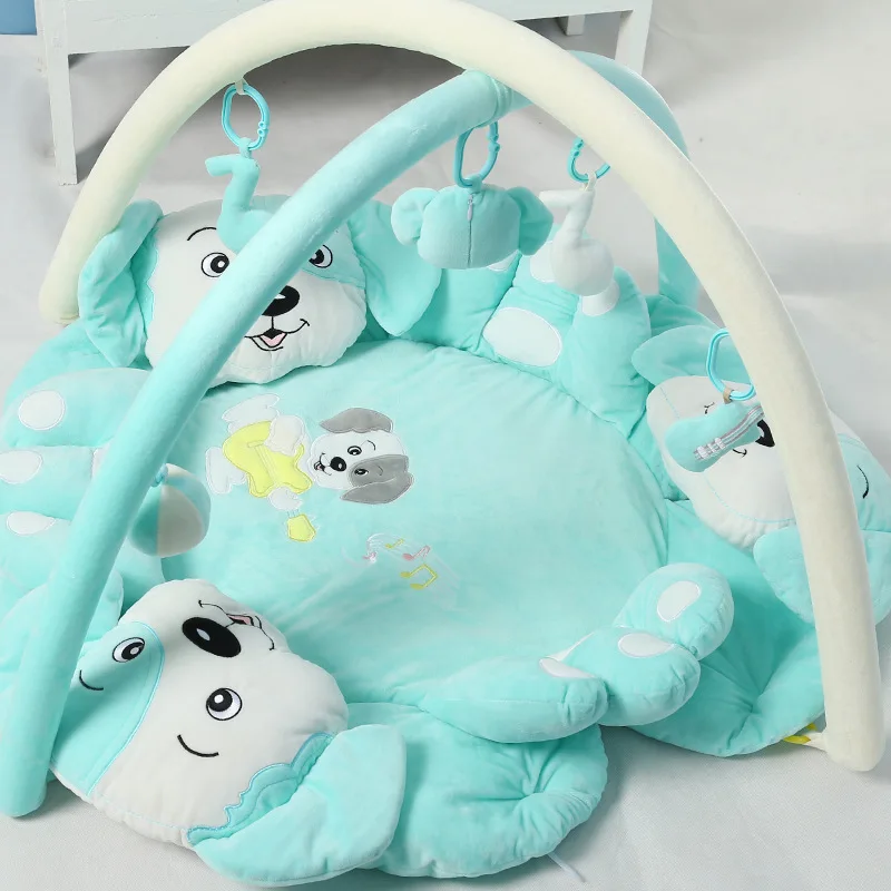 Детский игровой коврик развивающий головоломка с фортепианной клавиатурой