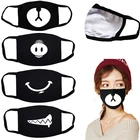 Смешная Пылезащитная хлопковая маска для лица, 4 вида