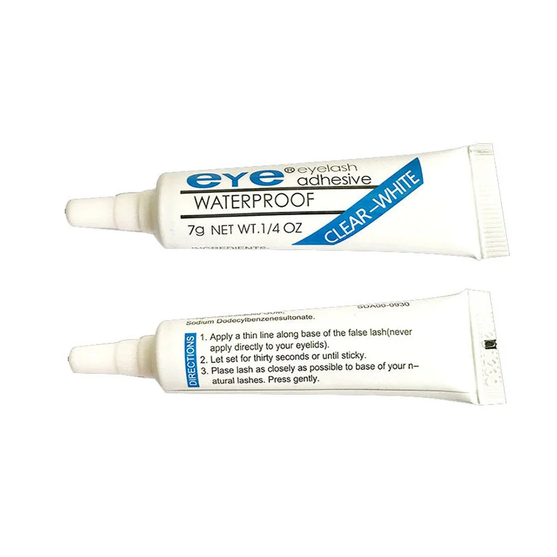 Клей для ресниц AMAOLASH 7 мл прозрачный черный клей норковые ресницы накладных