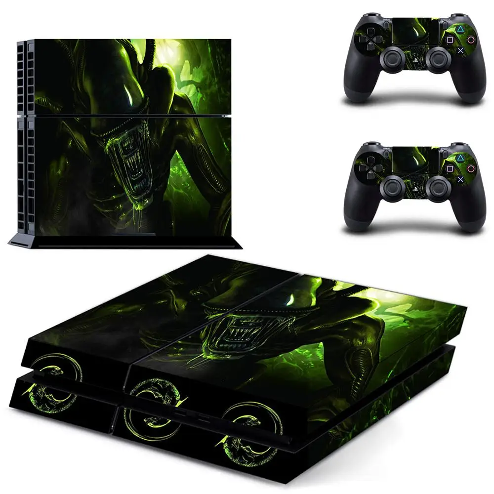 Alien vs. Predator PS4 Vinly Skin PS 4 стикер Play station s Pegatinas для консоли playstation и 2 контроллера |