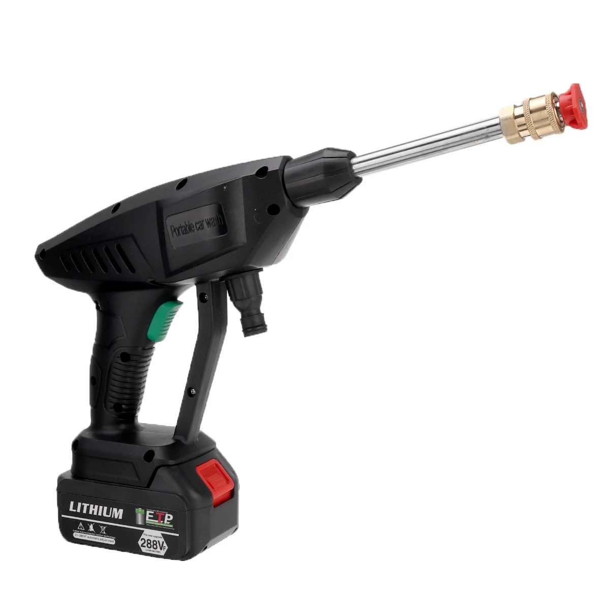 Цена Беспроводной пистолет-распылитель воды, 1000 Вт, 20000 мАч