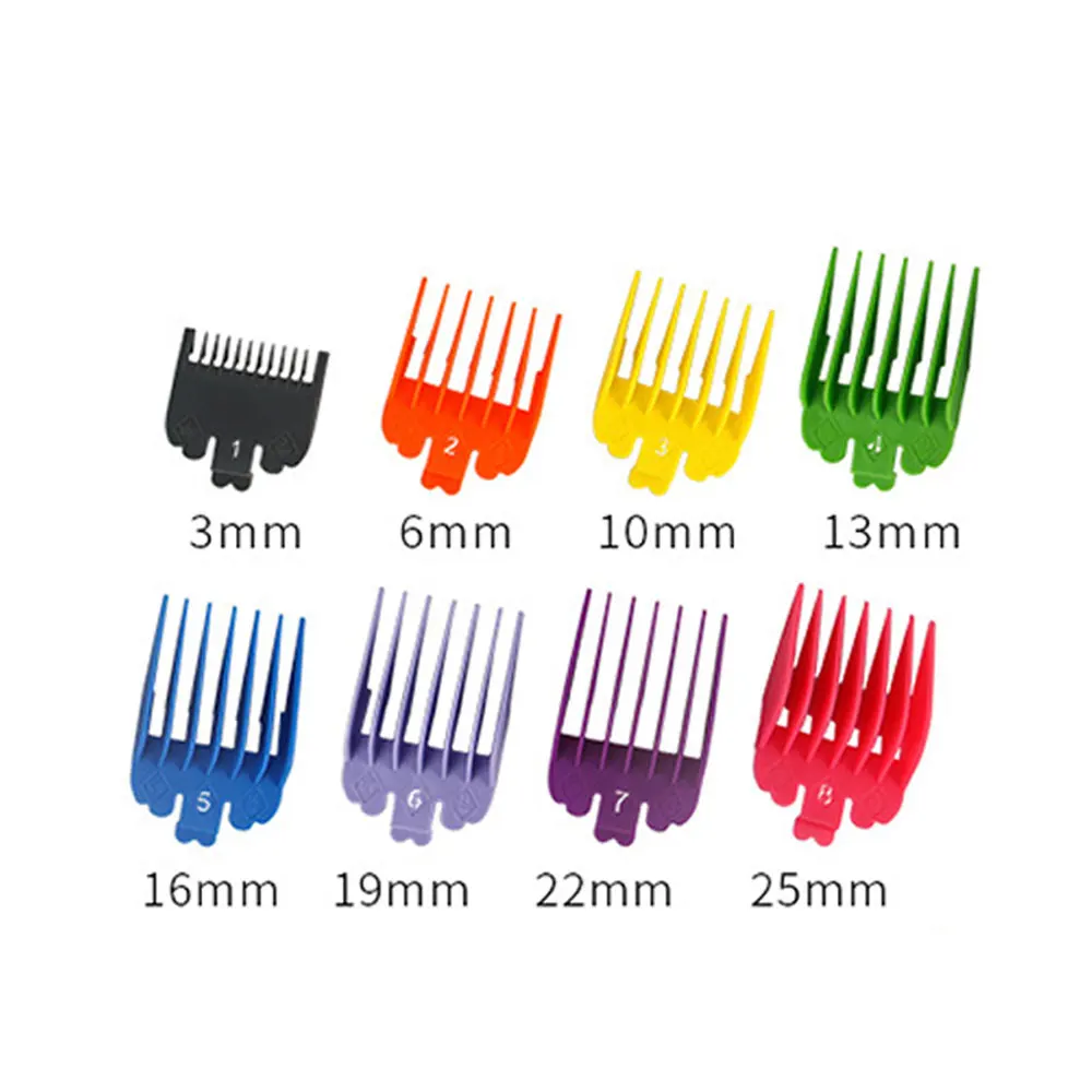 Парикмахерская электрическая расческа 8 шт./компл. набор направляющих для