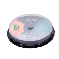10pcs 215min 8x dvdr dl 8 5gb blank disc dvd disk for data video supports up to 8x dvd r dl recording speeds