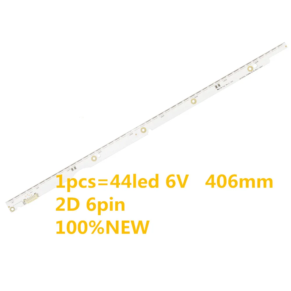 

Новый 44 светодиодный * 6V 406 мм светодиодный полосы для samsung UA32ES5500 UE32ES6100 S светодиодный 2012svs32 7032nnb 2D V1GE-320SM0-R1 32NNB-7032 светодиодный-MCPCB