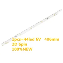 New 44LED*6V 406mm LED strip for samsung UA32ES5500 UE32ES6100 SLED 2012svs32 7032nnb 2D V1GE-320SM0