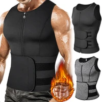 tight t shirt shaping vest fat burning training vest shaping vest slim shirt sauna sweat vest corset men body shaper stomach