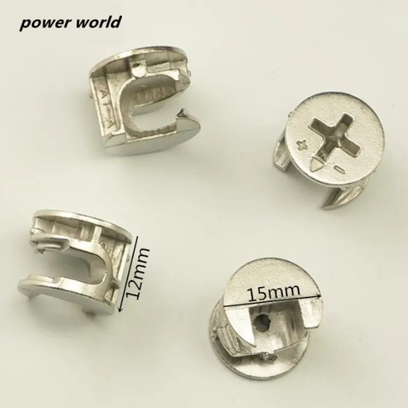 10 шт. 15 мм толщиной соединение три в одном эксцентриковое колесо для шкафа