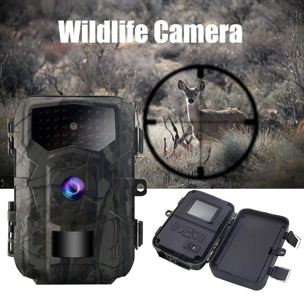 

Outdoor Hunting Trail Camera 12MP New WildAnimal Detector Cameras HD Waterproof Monitoring Infrared Cam Night Vision Photo Trap