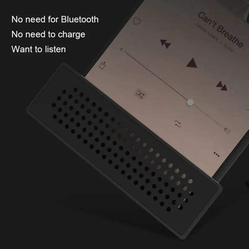 Усилитель звука для телефона подставка аудио динамик портативный смартфон