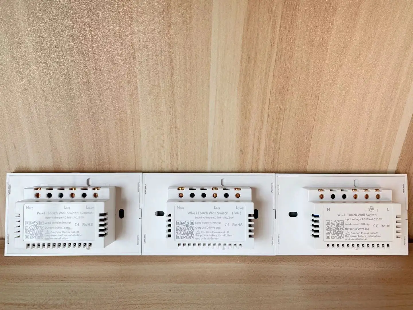 Смарт-шторка с WiFi Вентилятор Диммер сенсорный Стекло Панель ПДУ для умного дома, с таймером, совместим с Alexa и Google регулирующий с электроприводом Электрический ролик жалюзи для Google Home