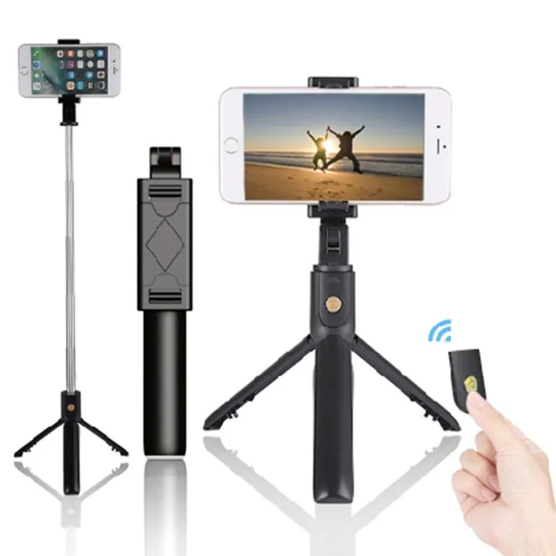 

3 в 1 беспроводной Bluetooth-штатив для iphone/Android/Huawei