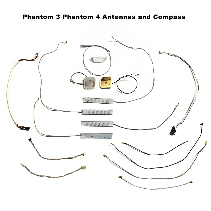 Оригинальный Phantom 3 4 Шасси с компасом и Wi-Fi антенной для DJI Phantom 3 Phantom 4 Adv Professional