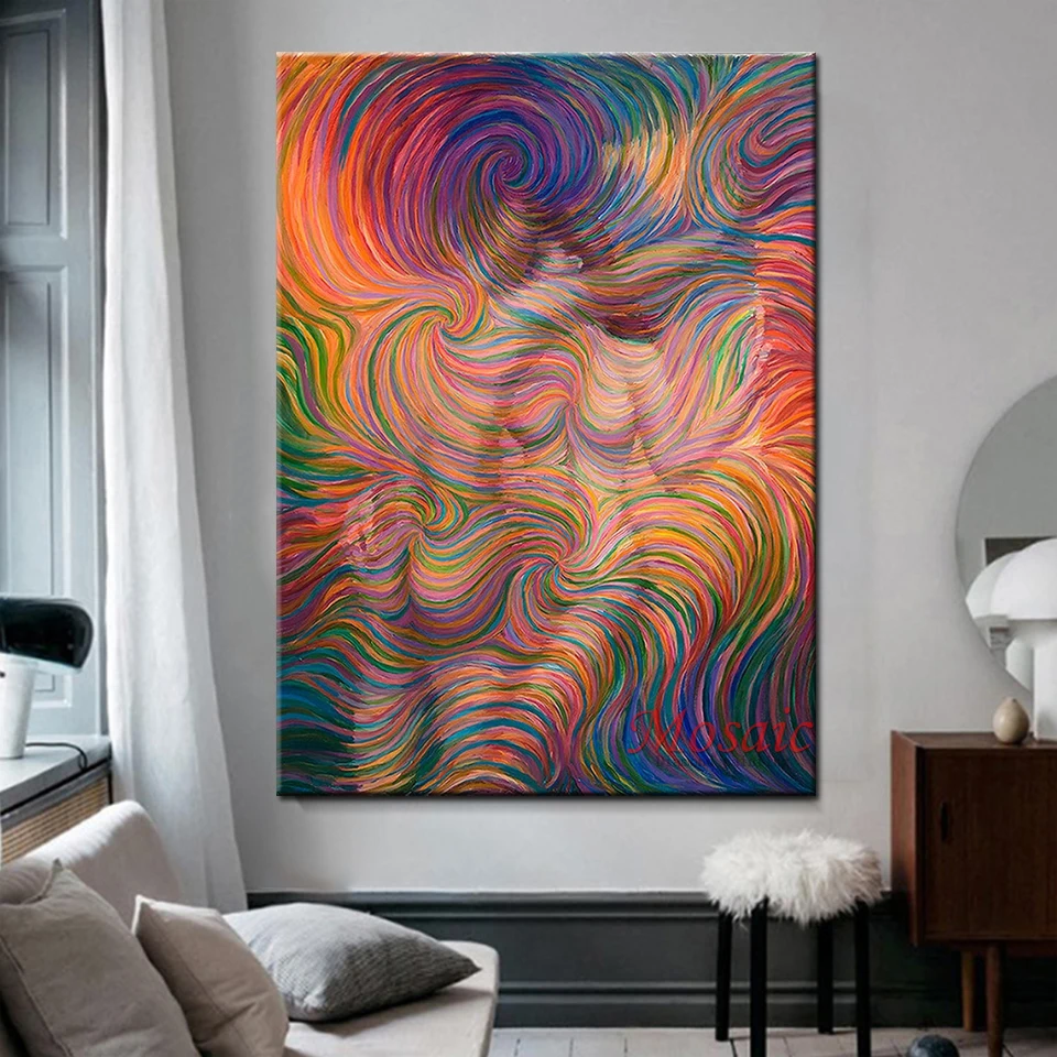 Полностью квадратная круглая Алмазная картина петля абстрактное искусство 5D DIY