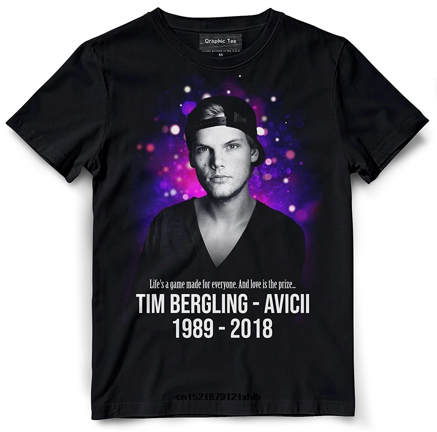 Мужская футболка Avicii Tim Bergling забавная Необычная wo Men|Мужские футболки| |