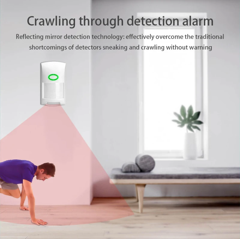 Tuya Smart WiFi Infrared Detectors Outdoor Wireless PIR Alarm Motion Sensor Compatible With Tuya/Smart Life APP Home | Безопасность и