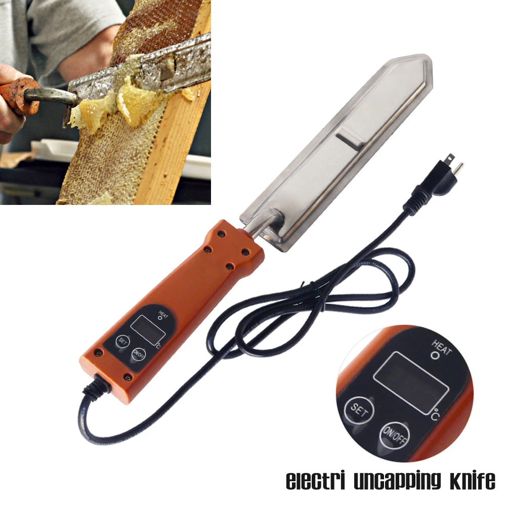 

Rapid Heating Electric Uncapping Therm Regulator Temperature Control Honey Knife Scarper Beekeeping Tools For Beekeeper Supplies