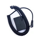 Держатель для аккумуляторной батареи с разъемом типа папа постоянного тока, витой кабель питания для Canon EOS Rebel SL2 Kiss X8i T6i T6S Ca