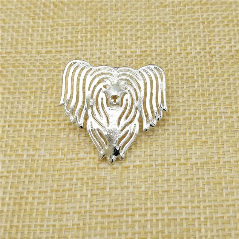 LPHZQH модные китайские хохлатые собачьи Броши золотого цвета нагрудный знак брошь