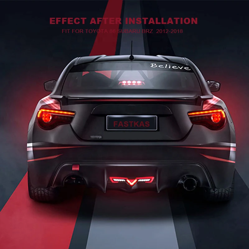 Светодиодный задний бампер фонарь противотумансветильник онарь стоп сигнал для