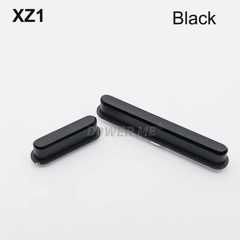 Black Dawer Me Кнопка громкости камера переключатель клавиши Замена для Sony Xperia XZ1 G8342 G8341 черный/серебристый/синий/розовый - Color: Black