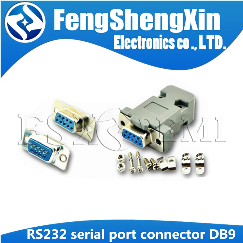 Разъем для последовательного порта RS232 DB9 5 шт. гнездовой разъем 9-контактный