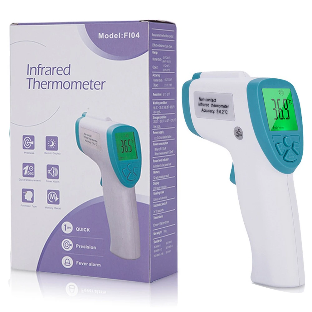 Цифровой Детский термометр инфракрасный для тела взрослых детей Torehead