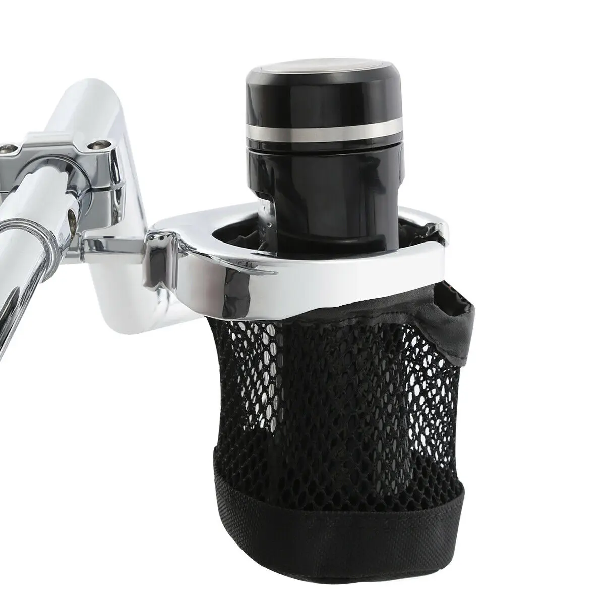 Универсальный мотоциклетный Руль держатель для стакана хромированный