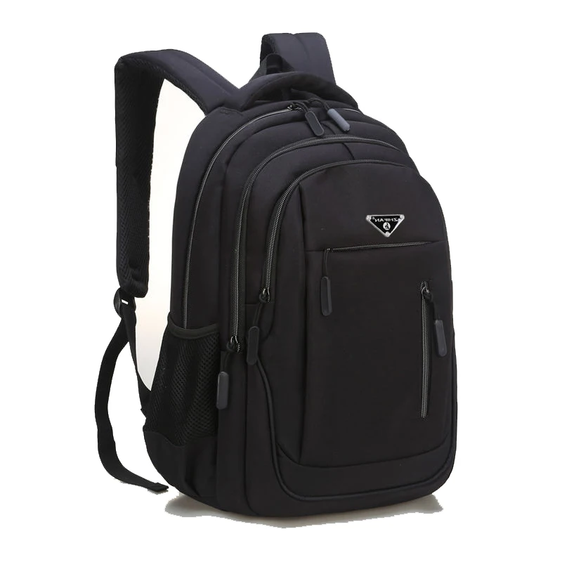 

Large Capacity Men Backpack Laptop 15.6 Oxford Solid Multifunctional School Bags Travel Schoolbag Back Pack for Male