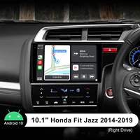 car radio stereo auto 10 1 1din android 10 multimidia player autoradio head unit carplay cassette for honda fit jazz 2014 2019