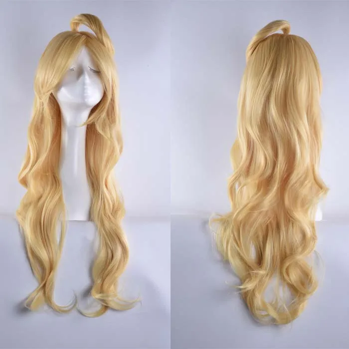 

Panty & Stocking with Garterbelt Panty cosplay wig women Panty blonde synthetic hair styled golden wig with hair net