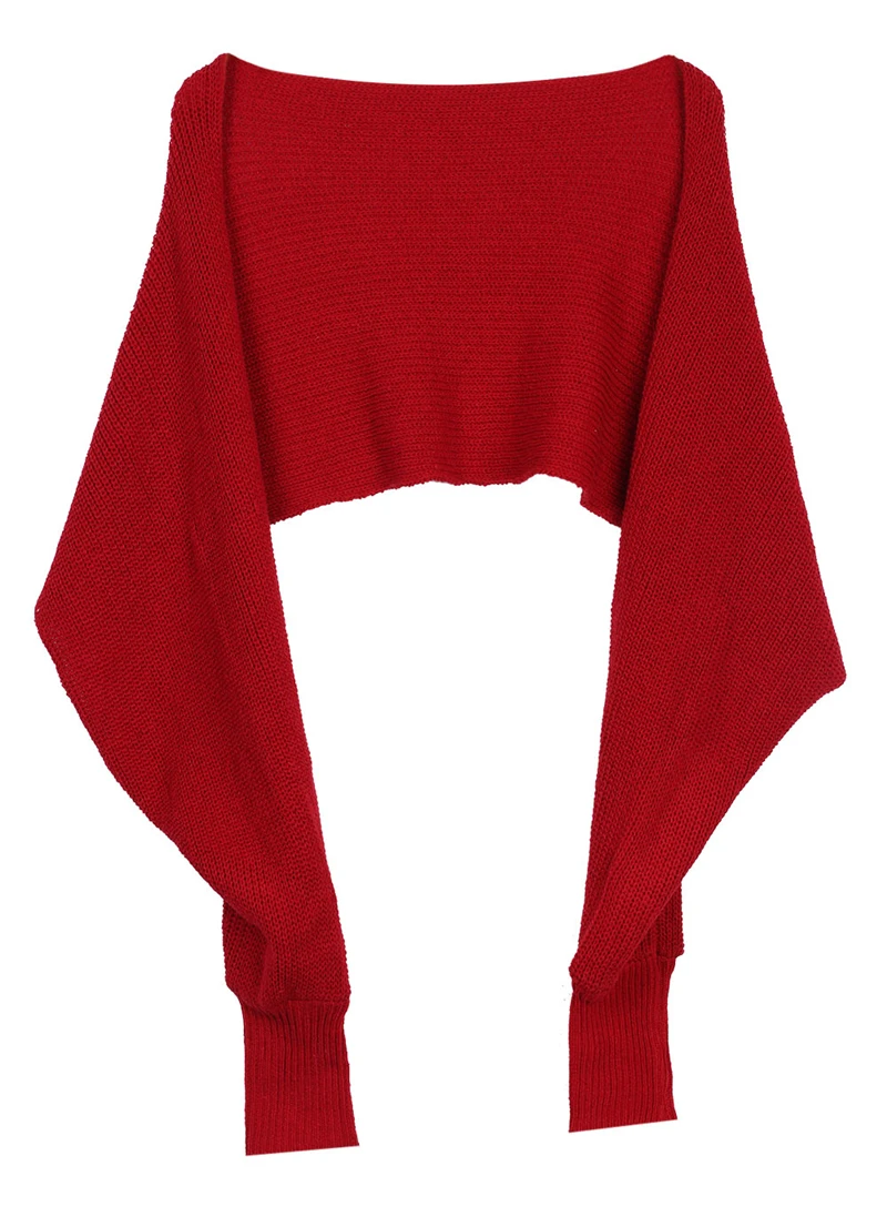 Женский свитер с открытыми плечами v-образным вырезом и крученой спинкой осенние