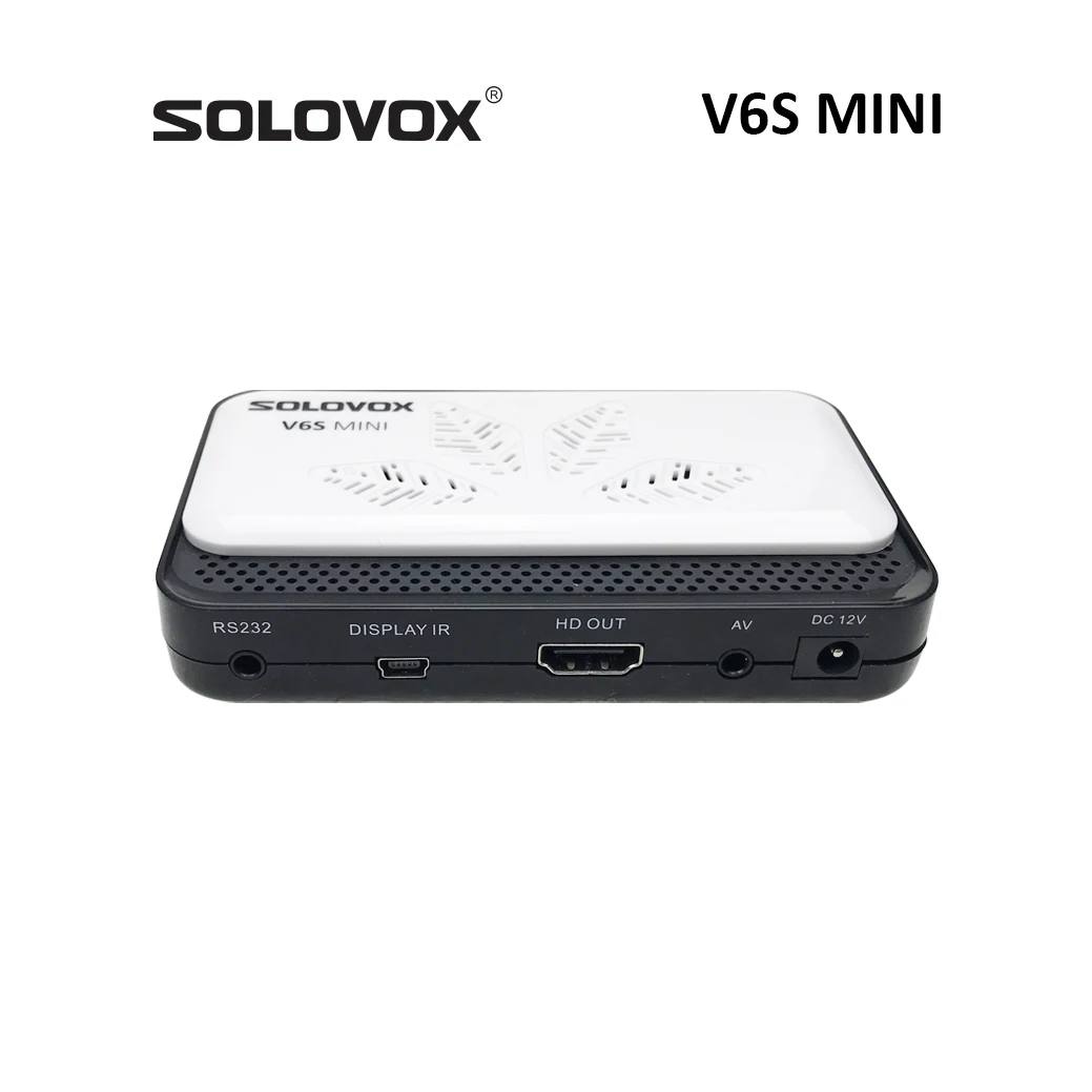 Спутниковый ТВ-ресивер SOLOVOX V6S MINI 30 шт. оптовая продажа HD DVB S2 поддержка Xtream Stalkermac M3U