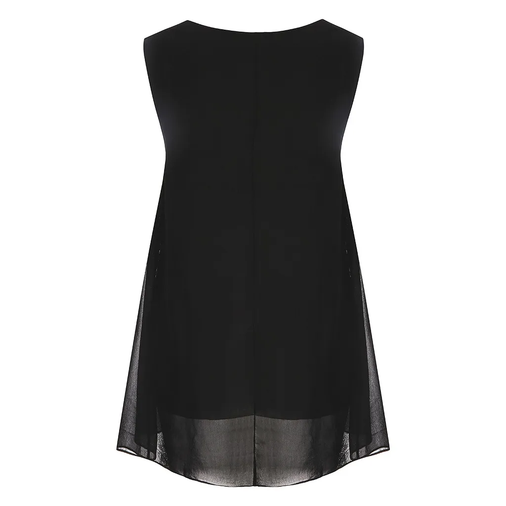 KANCOOLD dress Fashion Womens Casual Loose sexy Solid Color Sleeveless V-neck Big Swing Dress Streetwear new women 20530 | Женская