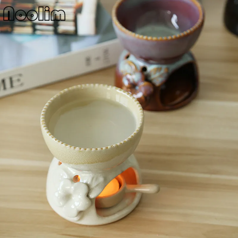 Керамическая печь для ароматерапии большая емкость горелка эфирных масел лампа