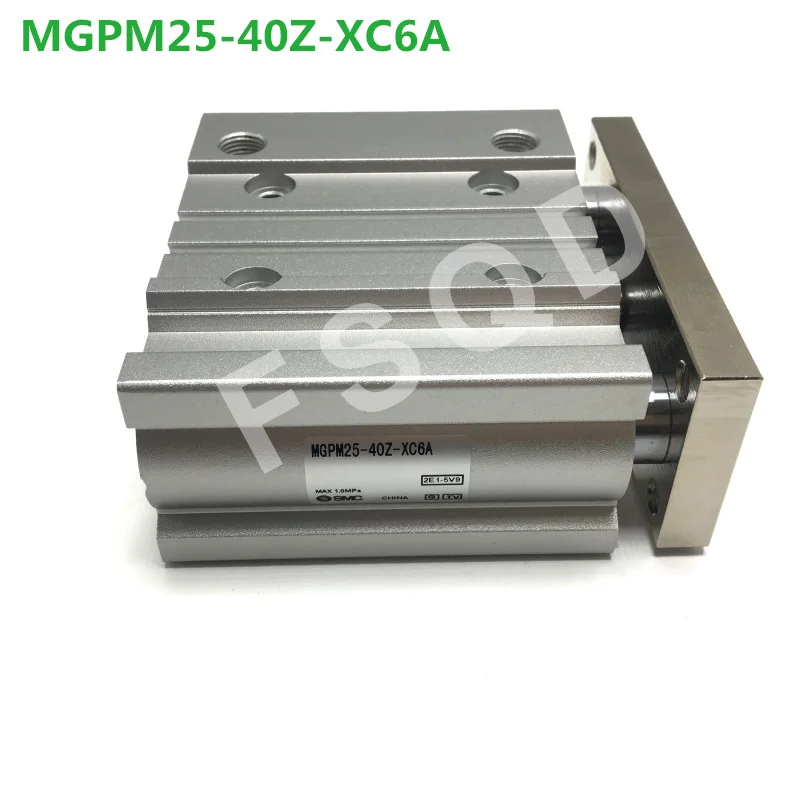 Фото MGPM25-40Z-XC6A FSQD SMC компактный направляющий цилиндр тонкий трехосный с стержневым MGPM25-40Z-XC6A FSQD SMC компактный направляющий цилиндр тонкий трехосный с стержневым