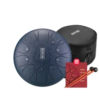 hluru drum steel tongue 8 inch tang drum ethereal 11 notes tone f percussion hand pan instrument musical instruments