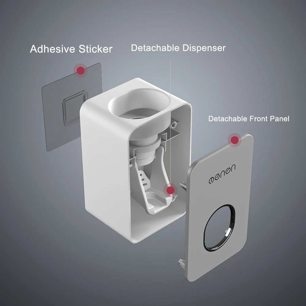 Настенный автоматический дозатор зубной пасты ленивый Автоматический Дозатор