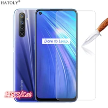 2Pcs Glass on Realme 6 Tempered Glass For Oppo Realme 6 Phone Screen Protector HD Ultra-thin Protective Glass For Oppo Realme 6