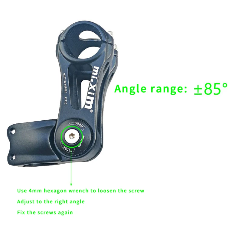 Штырь горного велосипеда Mi.Xim регулируемый под градус штырь короткий стержень