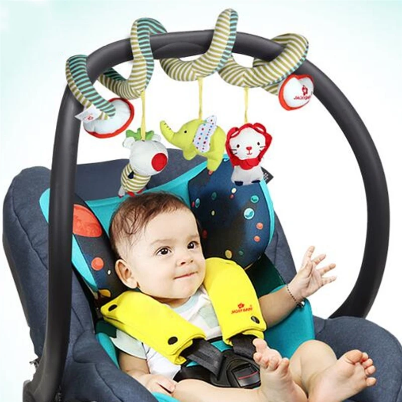

Для новорожденных плюшевые прогулочная коляска игрушки, погремушки для младенцев, зарядные батареи для мобильных телефонов с рисунками зв...