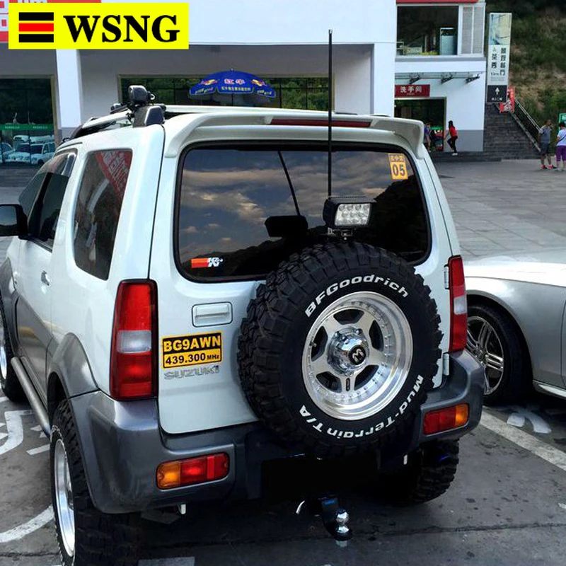 

For Suzuki Jimny Spoiler High Quality ABS Material Spoiler 2007-2016