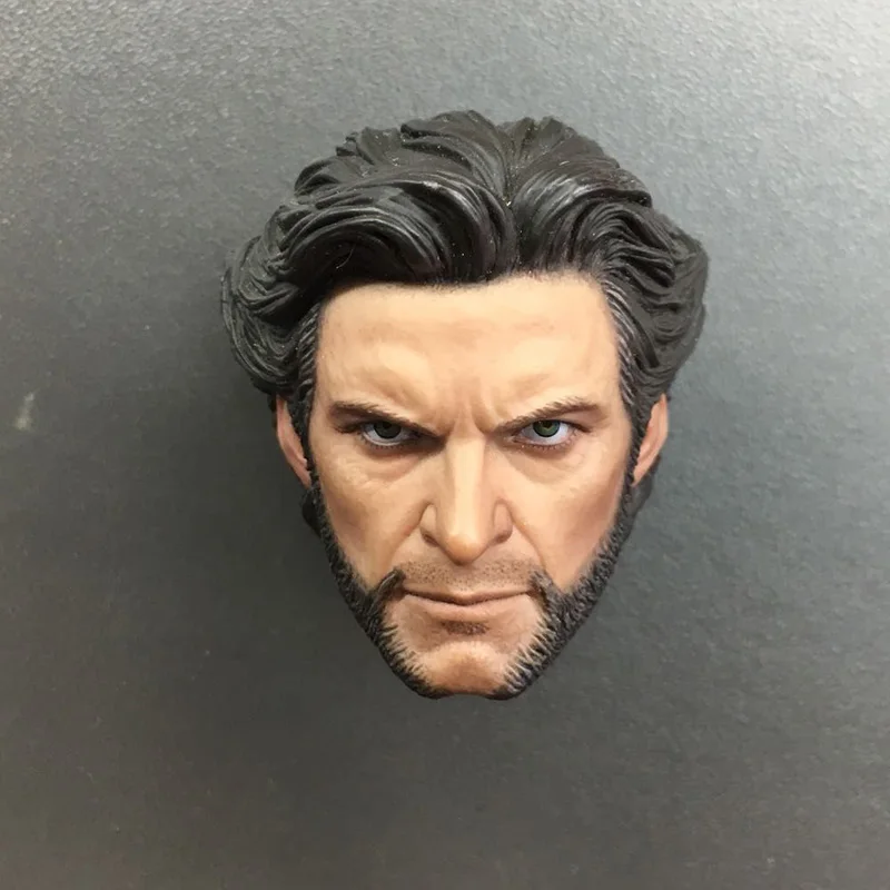 1/6 масштаб Росомаха, Логан головка DIY фигурку Hugh Джекман глава лепить M34 боди для детей возрастом от 12 дюймов мужской фигуры