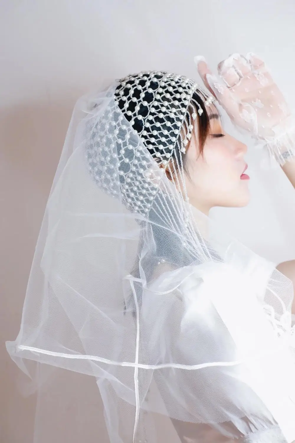 Хрустальные бусины ручной работы Тканое оголовье Свадебные короны эффектные