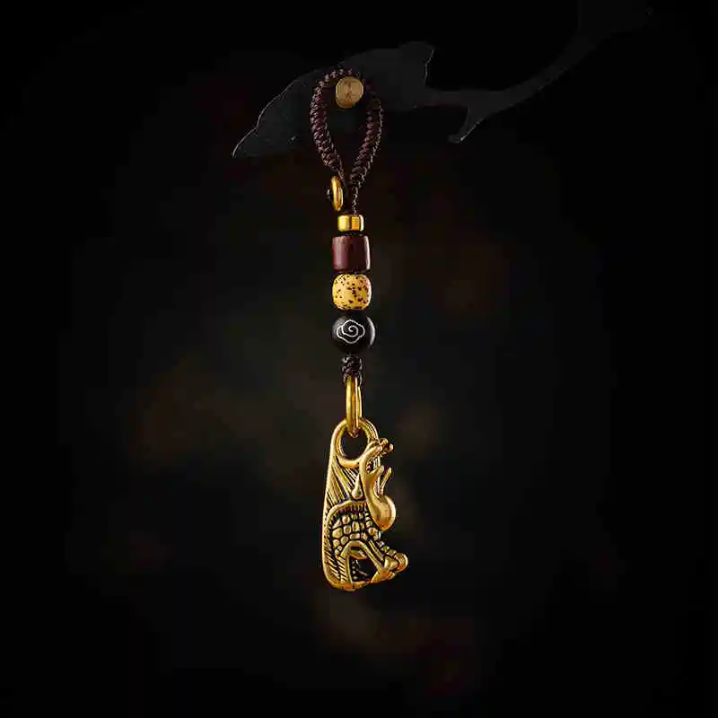 Металлические подвески для автомобильных ключей латунный брелок с головой