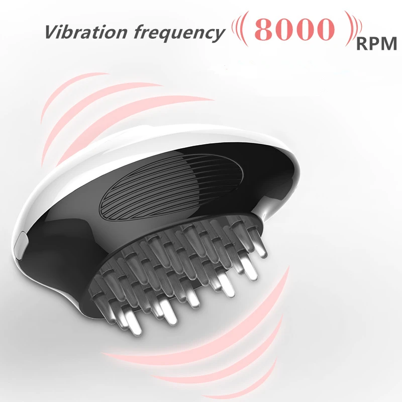 Ophax ручной Электрический массажер для кожи головы скребок стимуляции роста волос