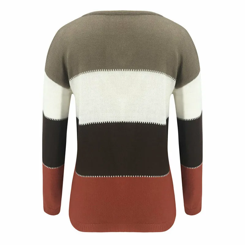 

Women Sweaters And Pullovers 2019 Autumn Winter Long Sleeve Knitted Warm Loose Sweater Female Jumper Ladies