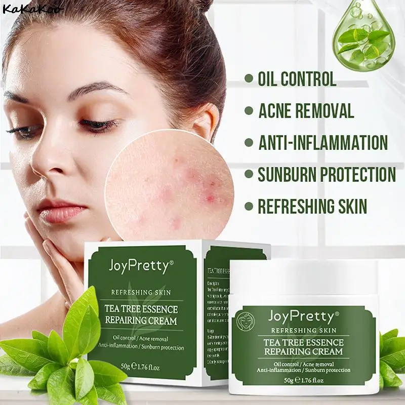 

Green Tea Tree Clay Mask Remove Against Face Acne Treatment Cream Mask Facial Cleansing Black Dots Blackheads Remover Skin Care