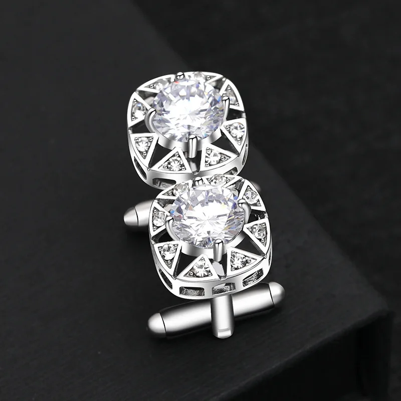 Модные деловые французские мужские запонки рукава платье для ногтей ювелирные