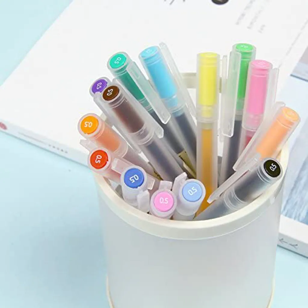 Цветная гелевая ручка 0 5 мм для ручной учетной записи дневник специального цвета